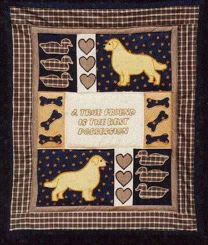 Golden Retriever Applique Pattern - Walmart.com