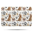 thumbnail image 1 of Golden Retriever Bathroom Rugs Mat,Non Slip Microfiber Bathroom Rug,Rubber Backing,Soft Bathroom Mats for Bathroom Floor,Tub and Shower,17x27in(43x68cm), 1 of 4