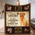 thumbnail image 1 of Golden Retriever Blanket Dog Print Plush Fleece Blanket for Golden Retriever Lover Fall Throw Soft Fleece Throw Blanket Medium - Dog Blankets for Humans Kids Birthday Decorations, 1 of 5