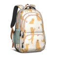 thumbnail image 1 of Golden Retriever with Bones and Paws Backpack for School,Cute School Bag,Schoolbag with Adjustable Shoulder Straps & Padded Back,16.9 Inch, 1 of 5