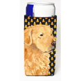 thumbnail image 1 of Golden Retriever Candy Corn Halloween Portrait Michelob Ultra bottle sleeves For Slim Cans - 12 Oz., 1 of 1