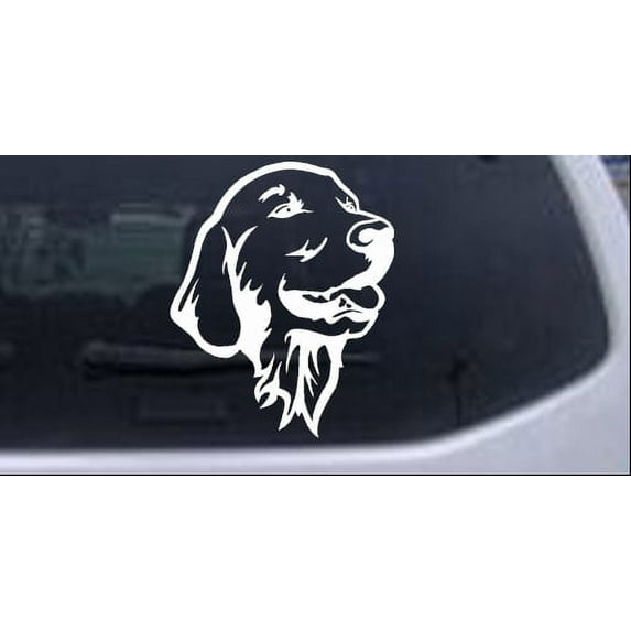 Golden Retriever Car or Truck Window Decal Sticker