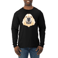thumbnail image 1 of Golden Retriever Dog Animal Lover Mens Long Sleeve Shirt, 1 of 1