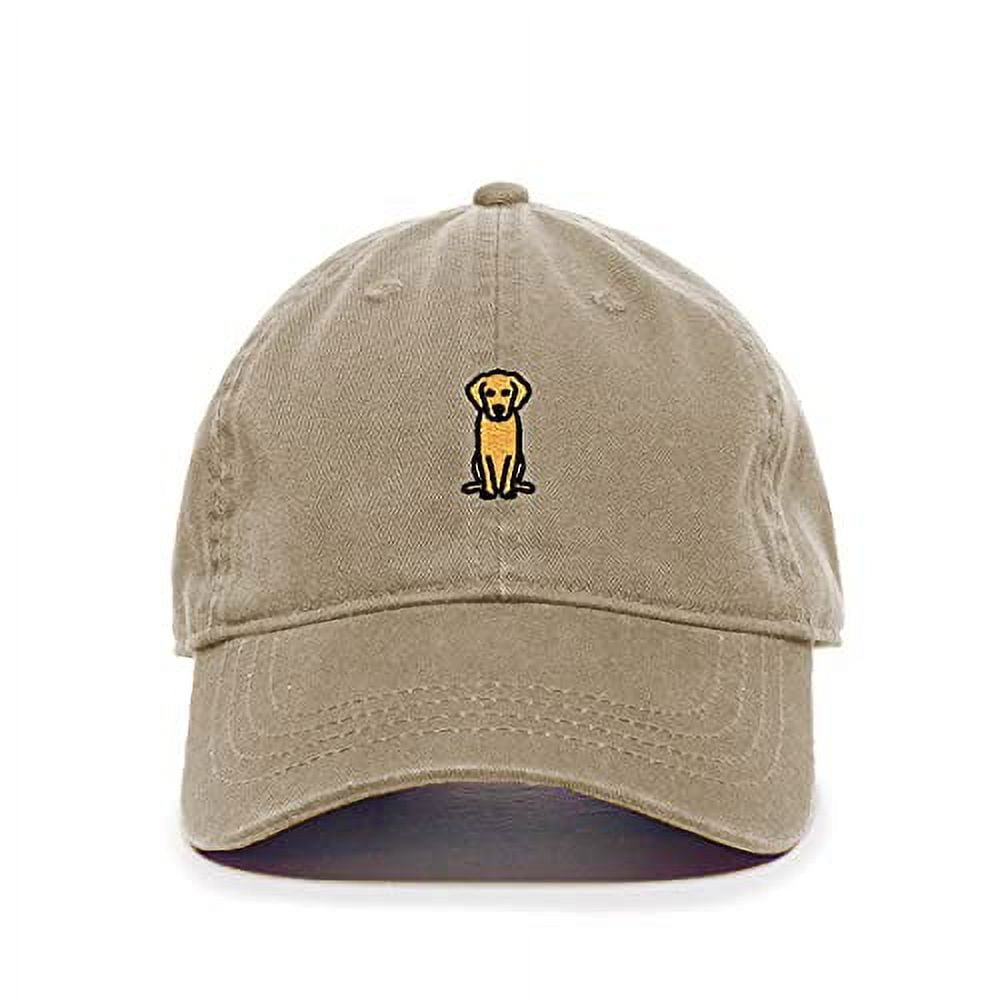 Reddy Olive and Tan Baseball Dog Hat, Large/X-Large