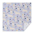 thumbnail image 1 of Golden Retriever Dog with Cherry and Rainbow Square Tablecloth,Waterproof Square Table Cover,Wipeable Spillproof Washable Table Cover for Home Kitchen Party Decor 42"X42"(107x107cm), 1 of 6