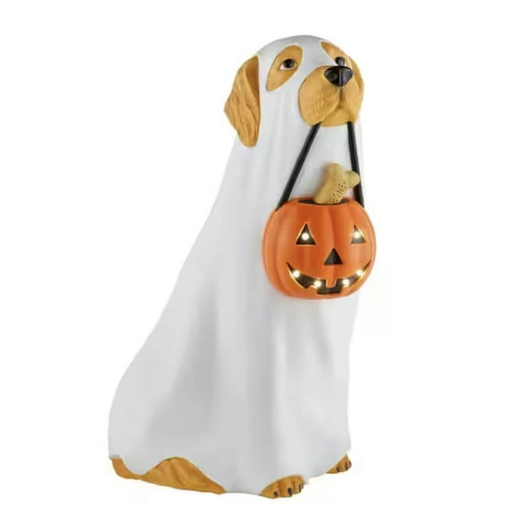 Halloween Decorations Collectible Ghost Dog 2025 Halloween Golden Retriever Halloween Dog Blow Mold Ghost LED 2025 Home NEW!