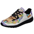 thumbnail image 1 of Golden Retriever Dog Happy EaStr Shoes Sneakers Black Size 9.5, 1 of 7