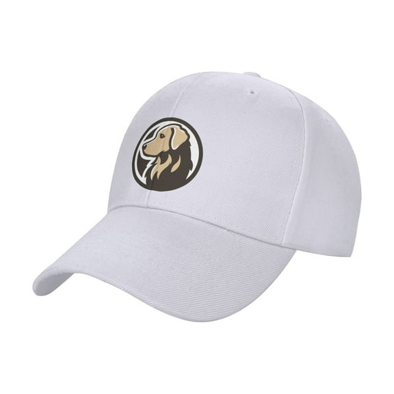 Golden Retriever Dog Logo Sandwich Cap Unisex Adjustable Adult Baseball Caps Casquette Hats Flat Cap