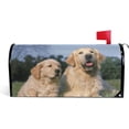 thumbnail image 1 of Golden Retriever Dog Magnetic Mailbox Cover MailWraps Garden Yard Home Decor for Outside Standard Size-18"x 20.8", 1 of 5