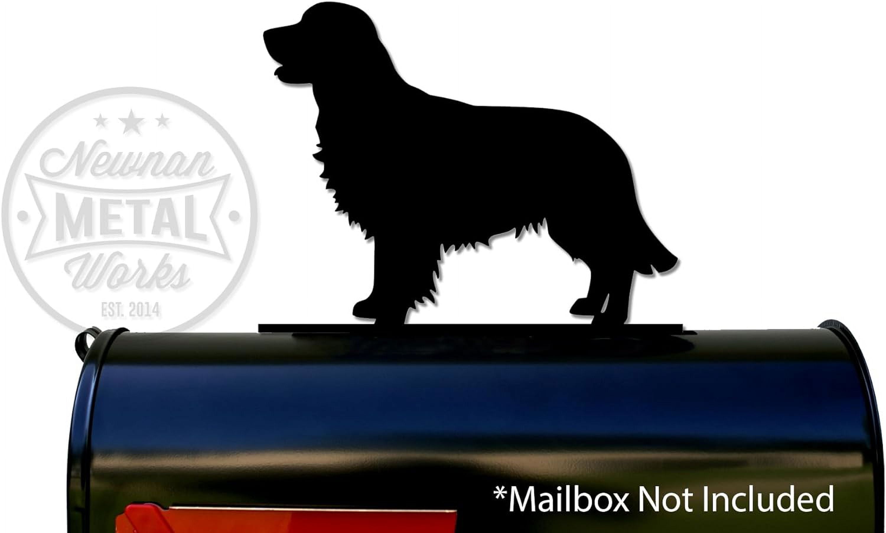 Golden Retriever Dog Mailbox Topper/Sign Mail Box Color Choice