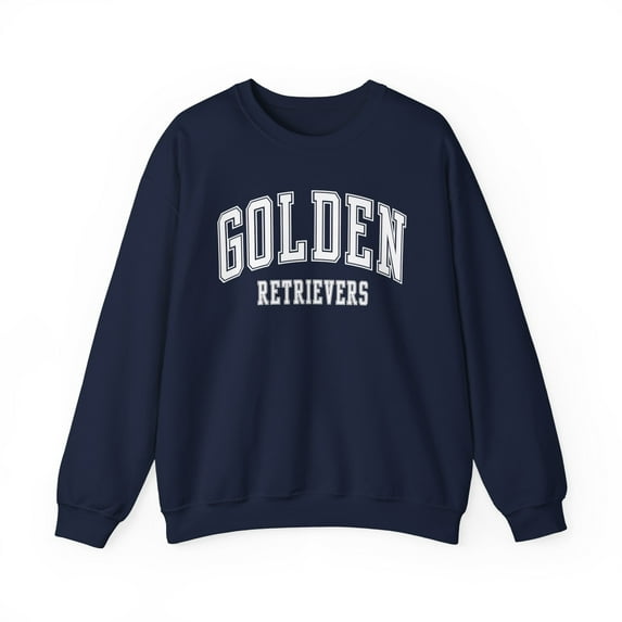 Golden Retriever Dog Mom Mama Mother's Day Sweatshirt Gifts Crew Neck Shirt