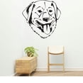 thumbnail image 1 of Golden Retriever Dog Removable Vinyl Decal Matte Finish Home Decor for Indoor Walls, 1 of 6