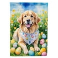 thumbnail image 1 of Golden Retriever Easter Egg Hunt Garden Flag 11.25 in x 15.5 in, 1 of 5