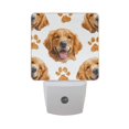 thumbnail image 1 of Golden Retriever Faces Paw Prints LED Night Light Sensor Lamp Plug-in Adjustable Brightness 2 Pack, 1 of 7