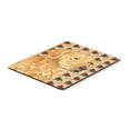 thumbnail image 1 of "Golden Retriever Fall Leaves Portrait Mouse Pad Hot Pad or Trivet", 1 of 1