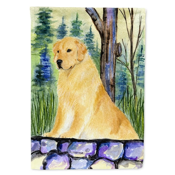 Golden Retriever Garden Flag