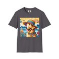 thumbnail image 1 of Golden Retriever Girl Unisex Softstyle T-Shirt, 1 of 11