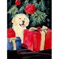 thumbnail image 1 of Golden Retriever House Size Canvas Flag, 1 of 1
