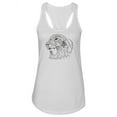 thumbnail image 1 of Golden Retriever In Zentangle Tank Women -Image by Shutterstock, Female Large, 1 of 4