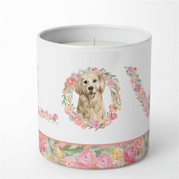 Golden Retriever Love 10 oz Decorative Soy Candle