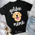 thumbnail image 1 of Golden Retriever Mama T-Shirt for Women Mother Dog Pet Gift Unisex T-shirt, 1 of 2