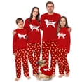 thumbnail image 1 of Golden Retriever Matching Pjs For Family And Dog, Life Is A Golden Red Pajamas, Side Pockets, 1 of 7