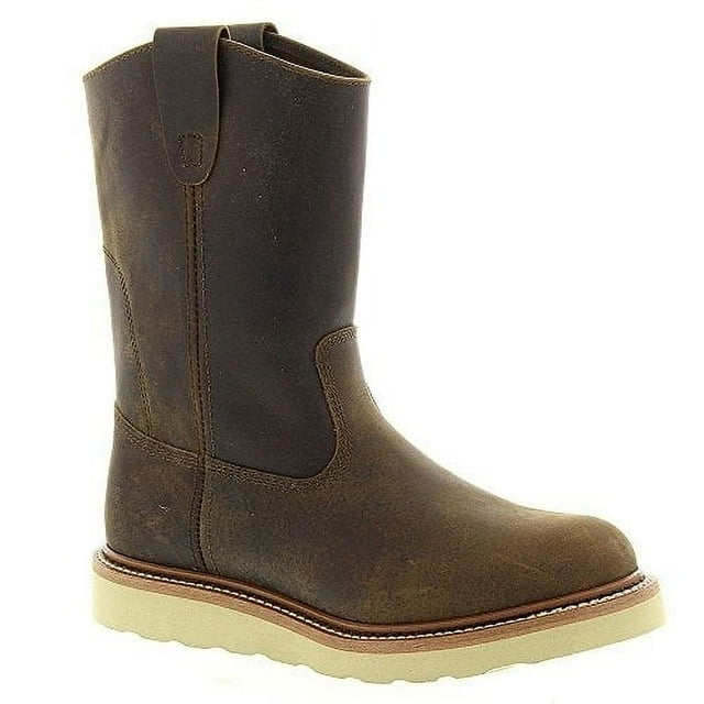 Golden Retriever Men's 9955 Safety Toe Pull On Wedge Boot
