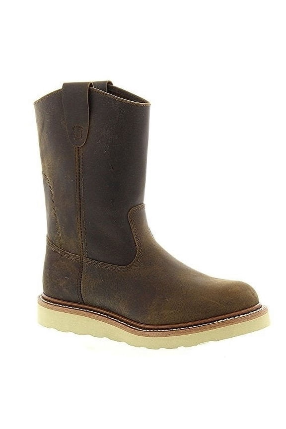 Men's 9955 Safety Toe Pull On Wedge Boot
