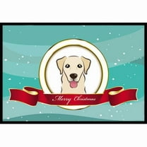 Golden Retriever Merry Christmas Door Mat