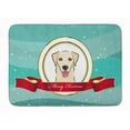thumbnail image 1 of Golden Retriever Merry Christmas Machine Washable Memory Foam Mat, 1 of 1