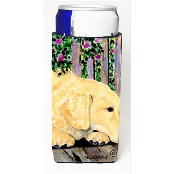Golden Retriever Michelob Ultra bottle sleeves For Slim Cans - 12 Oz.