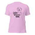 thumbnail image 1 of Golden Retriever Mom T-Shirt, Cute Dog Lover Gift, Pet Owner (Lilac, S), 1 of 1