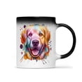 thumbnail image 1 of Golden Retriever Portrait Watercolor Vintage Retro Styles Heat Color Changing Mug Goldens Dog Lover Gifts Idea Magic Coffee Mug - 00001, 1 of 4
