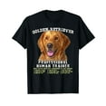 thumbnail image 1 of Golden Retriever Professional Human Trainer T-Shirt, 1 of 5