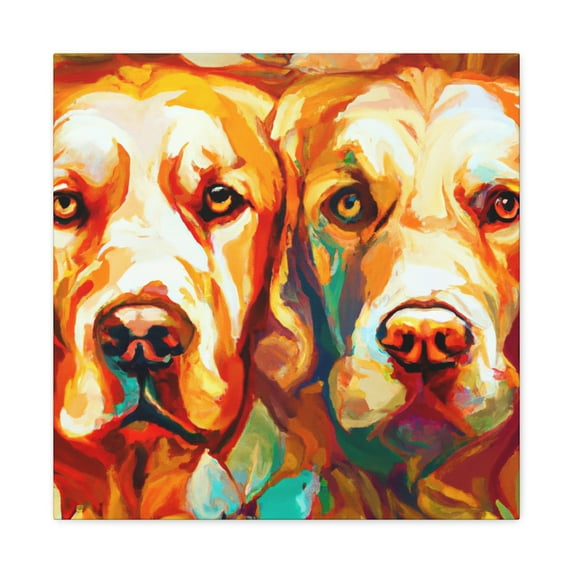 "Golden Retriever Serenity" - Canvas