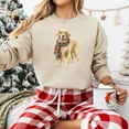 thumbnail image 1 of Golden Retriever Sweatshirt Classic Christmas Tartan Sweatshirt Golden Retriever Shirt Golden Retriever Gift, 1 of 5