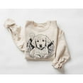 thumbnail image 1 of Golden Retriever Sweatshirt, Dog Lover, Puppy Sweater, Floral Print Crewneck, Animal Lover Shirt551 Sweatshirt All Size S-5XL, 1 of 5