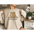 thumbnail image 1 of Golden Retriever Sweatshirt, Golden Retriever Mom Shirt, Life is Golden Shirt, Golden Retriever Crewneck, 1 of 4