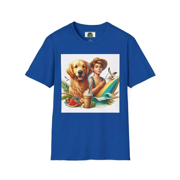 Golden Retriever Unisex Softstyle T-Shirt