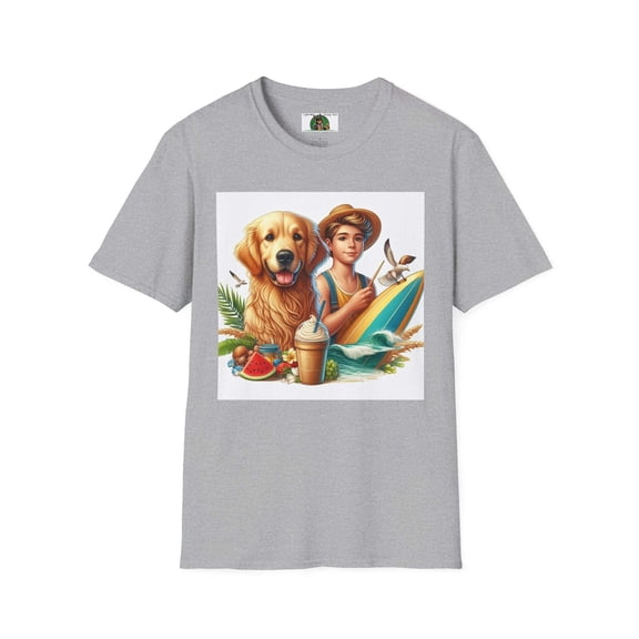Golden Retriever Unisex Softstyle T-Shirt