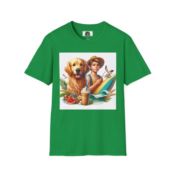 Golden Retriever Unisex Softstyle T-Shirt