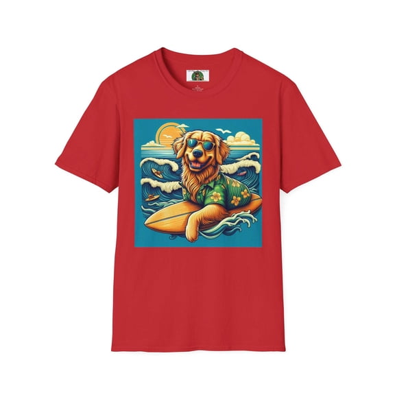 Golden Retriever Unisex Softstyle T-Shirt