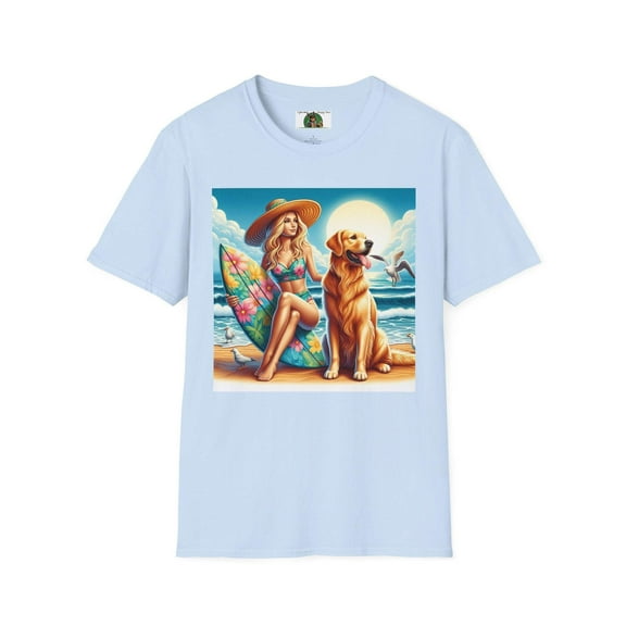 Golden Retriever Unisex Softstyle T-Shirt