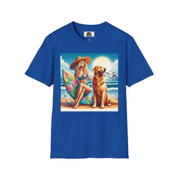 Golden Retriever Unisex Softstyle T-Shirt