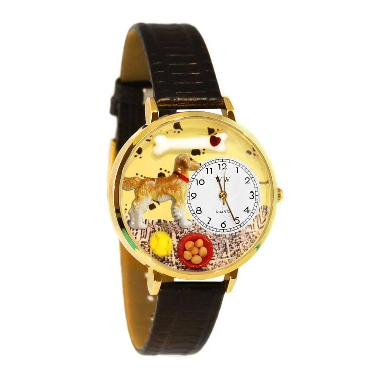 Golden Retriever Watch in Gold (Large) - Walmart.com