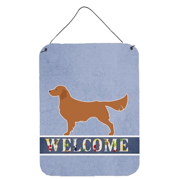 Golden Retriever Welcome Wall or Door Hanging Prints
