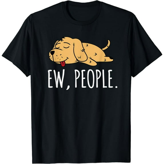 Golden Retriever shirt - Ew People T-Shirt Gift Dog Tee