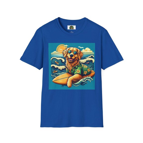 Golden Retrievers Unisex Softstyle T-Shirt