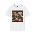 thumbnail image 1 of Golden Retrievers Unisex Softstyle T-Shirt, 1 of 10