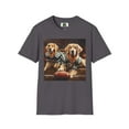 thumbnail image 1 of Golden Retrievers Unisex Softstyle T-Shirt, 1 of 10
